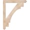 Ekena Millwork Merced Arts & Crafts Smooth Bracket, Douglas Fir, 3 1/2"W x 32"D x 40"H BKT04X32X40MRC03SDF - alternate 3